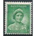 Australia 1937 SG165 1d Emerald Green Perf 13.5...