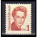 Used 2168 1c Margaret Mitchell Fine W1005