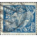 CZECHOSLOVAKIA, Agriculture and science, blue 1...