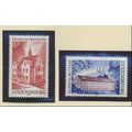 Luxembourg Stamps Scott #639 To 640, Mint Never...