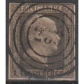 Mi: 2 used 1850 Prussia Cat € 20