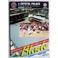 1991 programme Sheffield United v. Crystal Palace