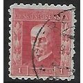 Mi 231 Wz 1 Y 7: 1 Kč carmine Defin.: Pres. Mas...