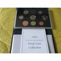 1995 QUEEN ELIZABETH II ROYAL MINT PROOF SET BL...