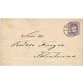Chile Postal Sta. 1895, Santiago cancel to Talg...