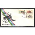 FDC Cover Canada 3 Stamps CAPEX '87 (Cachet-U/A...