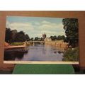 VICTORIA BRIDGE RIVER WYE & CATHEDRAL HEREFORD....