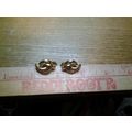 VINTAGE NAPIER GOLD TONE EARRINGS