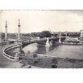 Liege Pont de Fragnee Belgium postcard used 195...