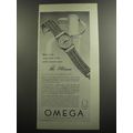 1953 Omega Ultima Chronometer Watch Ad - When a man invests $775