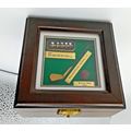 Wooden Golf Shadow Box 4.5”x4.5”x2.5” Men’s Jew...