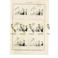 Water-Mark of Gallantry, Victorian Cartoon, Boo...