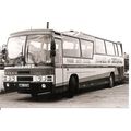 Black & White Photo of Hughes Coaches of Castle...
