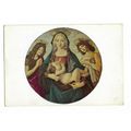Art Postcard, Botticelli, The Virgin And Child,...