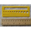 Woman's Weekly plastic Knitting Gauge & Tension...