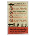 Original WW2 British Air Drop Propaganda Leafle...