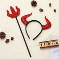 2pcs Halloween Horn & Fork Headband Set – Spook...