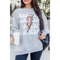 Gray GAME DAY Lightning Rugby Football Print Pu...