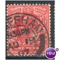 GB stamps 1902-10 KEV11 - 1d SG219 Swaffham 1