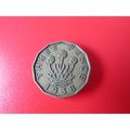 1938 GEORGE VI BRASS THREEPENCE - COIN - 2 FREE...