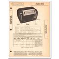 motorola model 67xm21 5-tube am fm radio sams p...