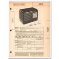 howard model 474 5-tube am fm radio receiver sa...