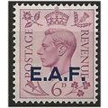 Somalia 1943 S6 6d Purple Mounted Mint . ..