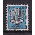 Andorra 1964 15c Coat of Arms (French) SG F171 ...