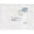 Switzerland 1988 St Galien to Plymouth cover St...
