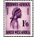 South West Africa QEII 1960 1s 6d Purple Unmoun...