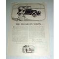 1919 Franklin Sedan Ad - NICE!