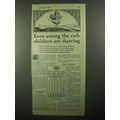 1920 Pettijohn's Cereal Ad - Rich Children Star...