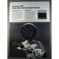 1980 Zeiss Photomicroscope III Ad - Is She a He?