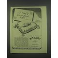 1949 Rotary Watches Ad - A gift you are proud to give