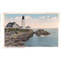 HEADLIGHT, LIGHTHOUSE, PORTLAND, MAINE, USA unu...