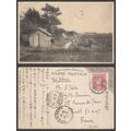 Japan 1910 postal card mailed to France. With M...