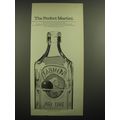 1968 Bombay Dry Gin Ad - The perfect Martini