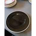 Royal Albert masquerade Dark Brown Side/Tea Plate