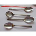 SPOONS X 4 /DESSERT (05/01) FREE POSTAGE UK