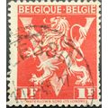 STAMP Belgium SG1068B 1944 1Fr Victory and Lion...