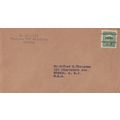 ZAYIX Canada Cover 1c George VI war issue preca...
