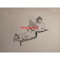 Study (Reclining Woman), Henry Hutt, Book Illus...