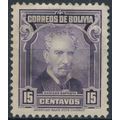 Mariano Baptista: 15c - Bolivia 1935 - NM H - M...