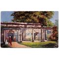 OILETTE POSTCARD OF AITKEN'S POST BAILLEY GUARD...