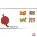 GB FDC 1986 - Medieval Life (mint) Cheshire