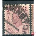 GB stamps 1937-47 KGV1 - 6d purple SG470 perfin...