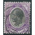 Southern Africa 1913 SG11a 6d Black & Bright Vi...