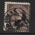 USA 1895 SG275 8c VIOLET BROWN FINE USED#2