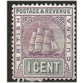 British Guiana 1889 SG193 1c Dull Purple & Slat...