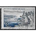 Mi 1166: 65 Fr. black-blue/Prussian blue Defin....